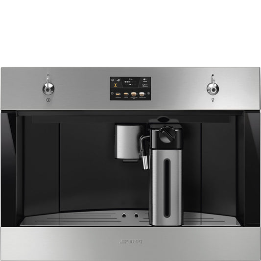 cafetera espresso Automática integrada SMEG de 45 cm
