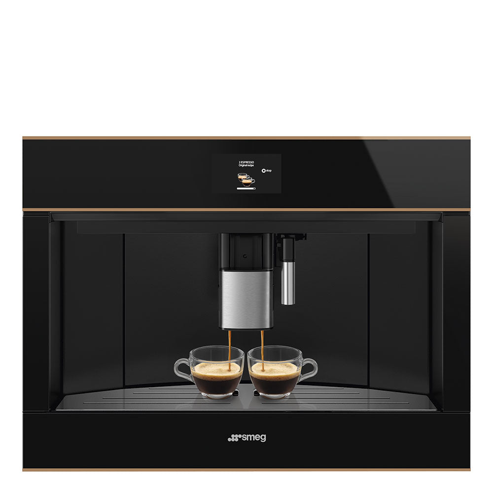 Maquina De Café Dolce Stil Novo Smeg Color Negro
