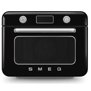 Horno Combi De Mesa De Conveccion Y Vapor Smeg Color Negro