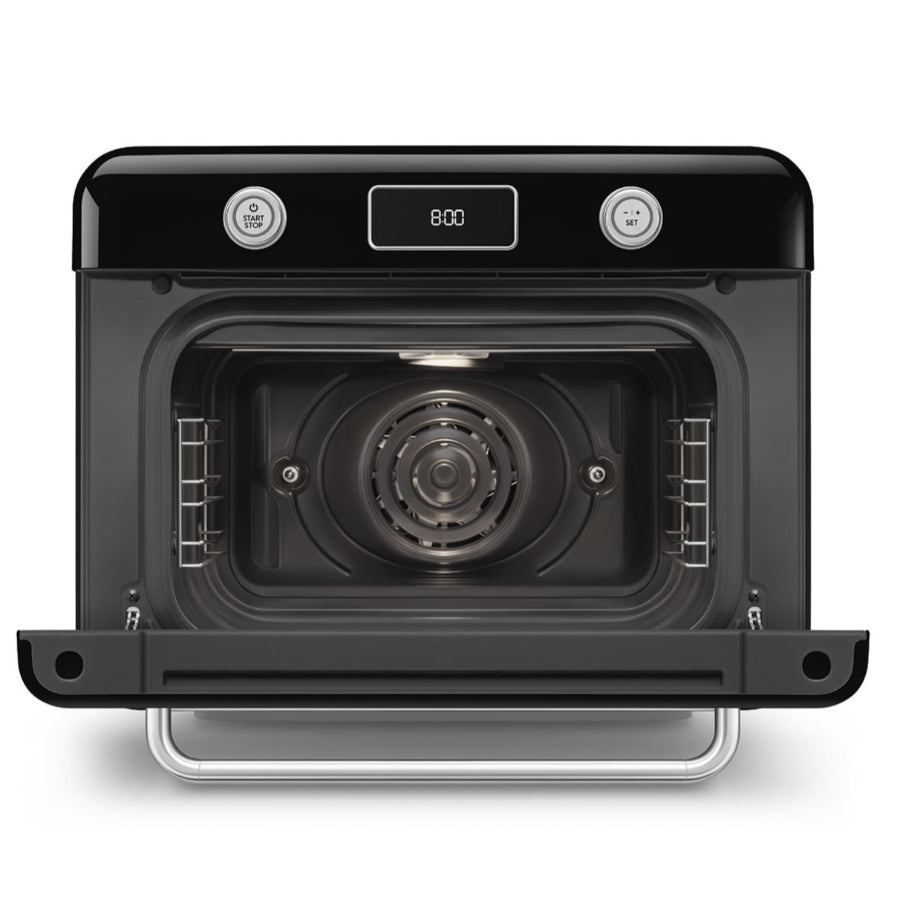 Horno Combi De Mesa De Conveccion Y Vapor Smeg Color Negro