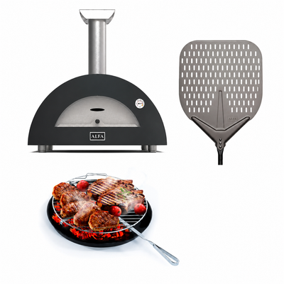 Combo Alfa Forni 2 pizze + Pala + Accesorio Obsequio