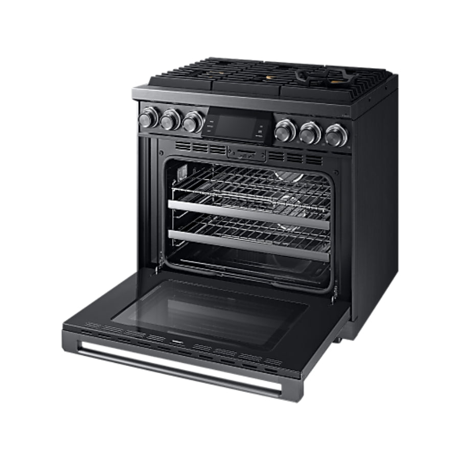 Estufa Pro-Range 6 Quemadores a Gas Dacor 36" Color Grafito