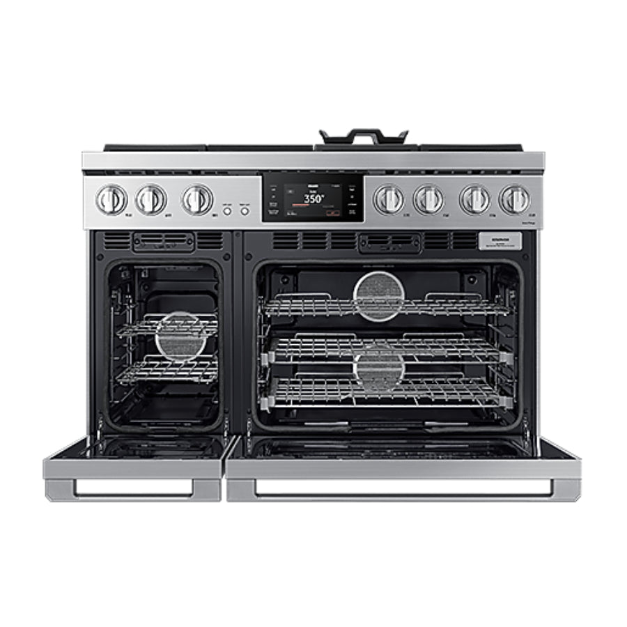 Cocina De Vapor Dual Fuel Pro-Range Dacor 48" Color Plata