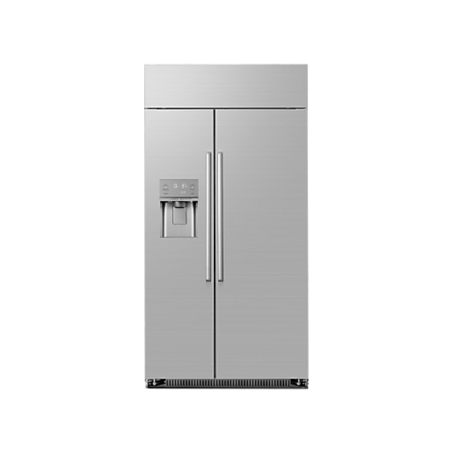 Refrigerador Empotrable Side by Side  Dacor 42" Color Plata
