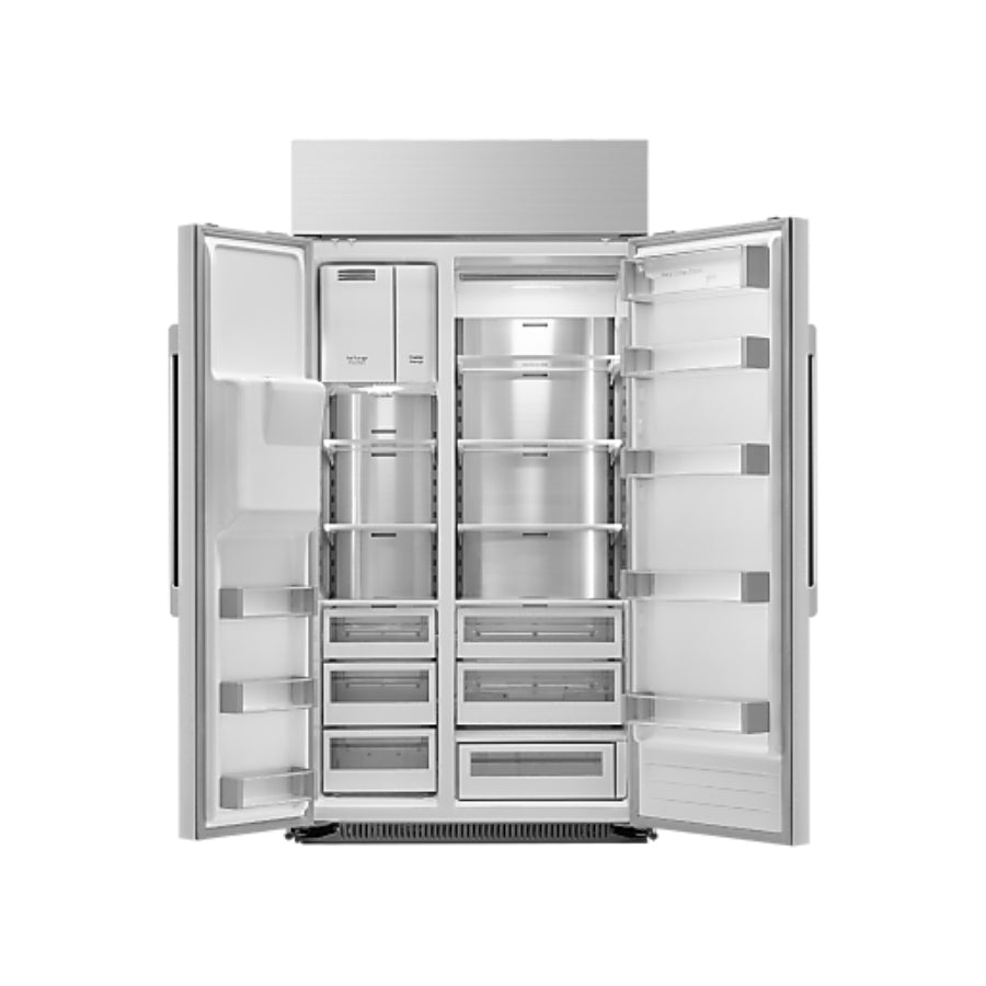 Refrigerador Empotrable Side by Side  Dacor 42" Color Plata