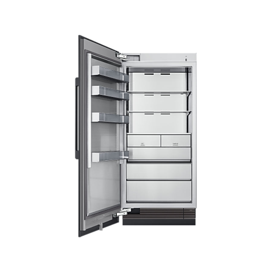 Congelador De Columna Empotrable Listo Para Panel Bisagra Izquierda Dacor 36"