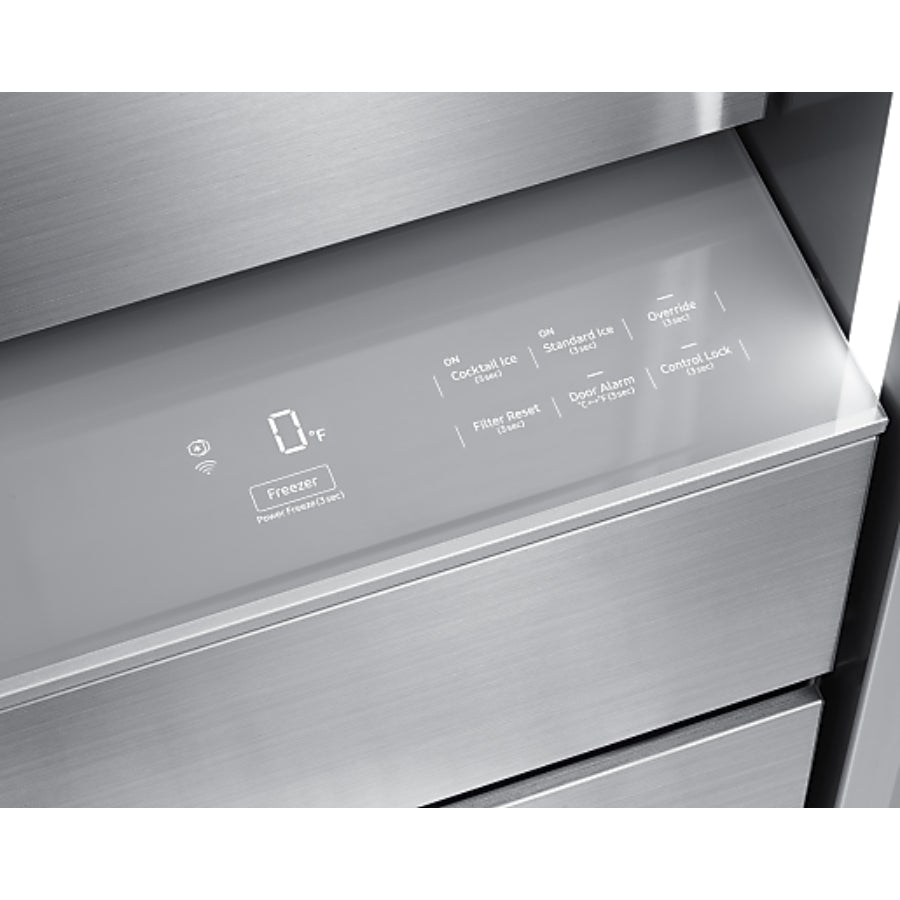 Congelador De Columna Empotrable Listo Para Panel Bisagra Izquierda Dacor 36"