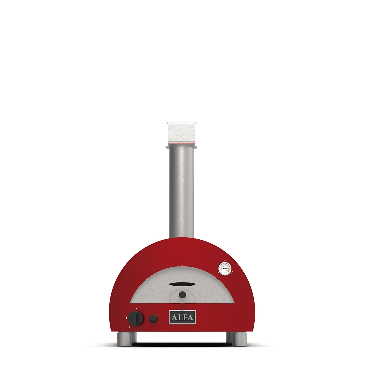 Horno de Pizza Moderno Portable A Gas Color Rojo