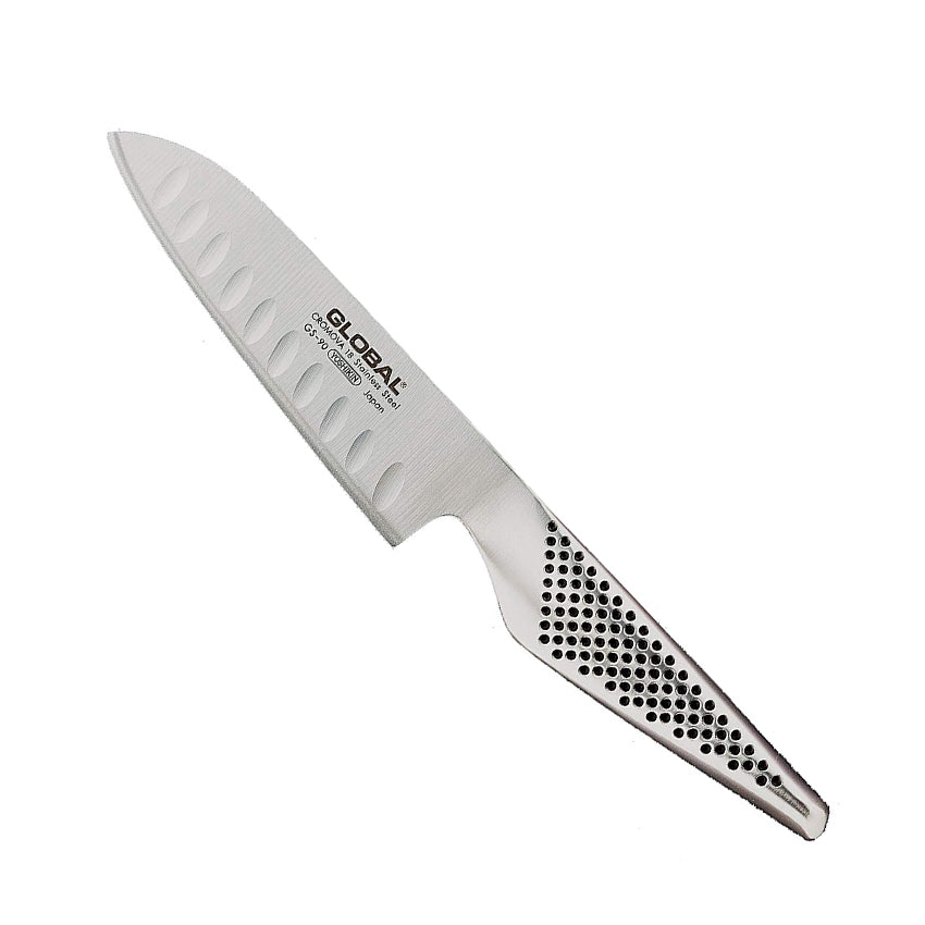 Cuchillo Santoku alveolado Global 13 cm