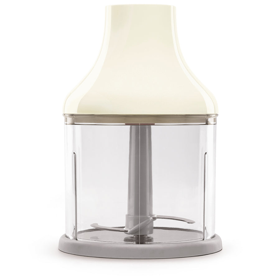 Batidora De Mano Con Accesorios Smeg Color Crema