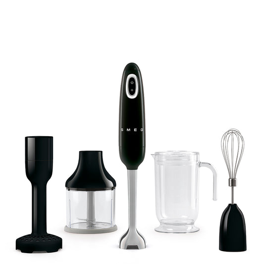 Batidora de mano color negro Smeg
