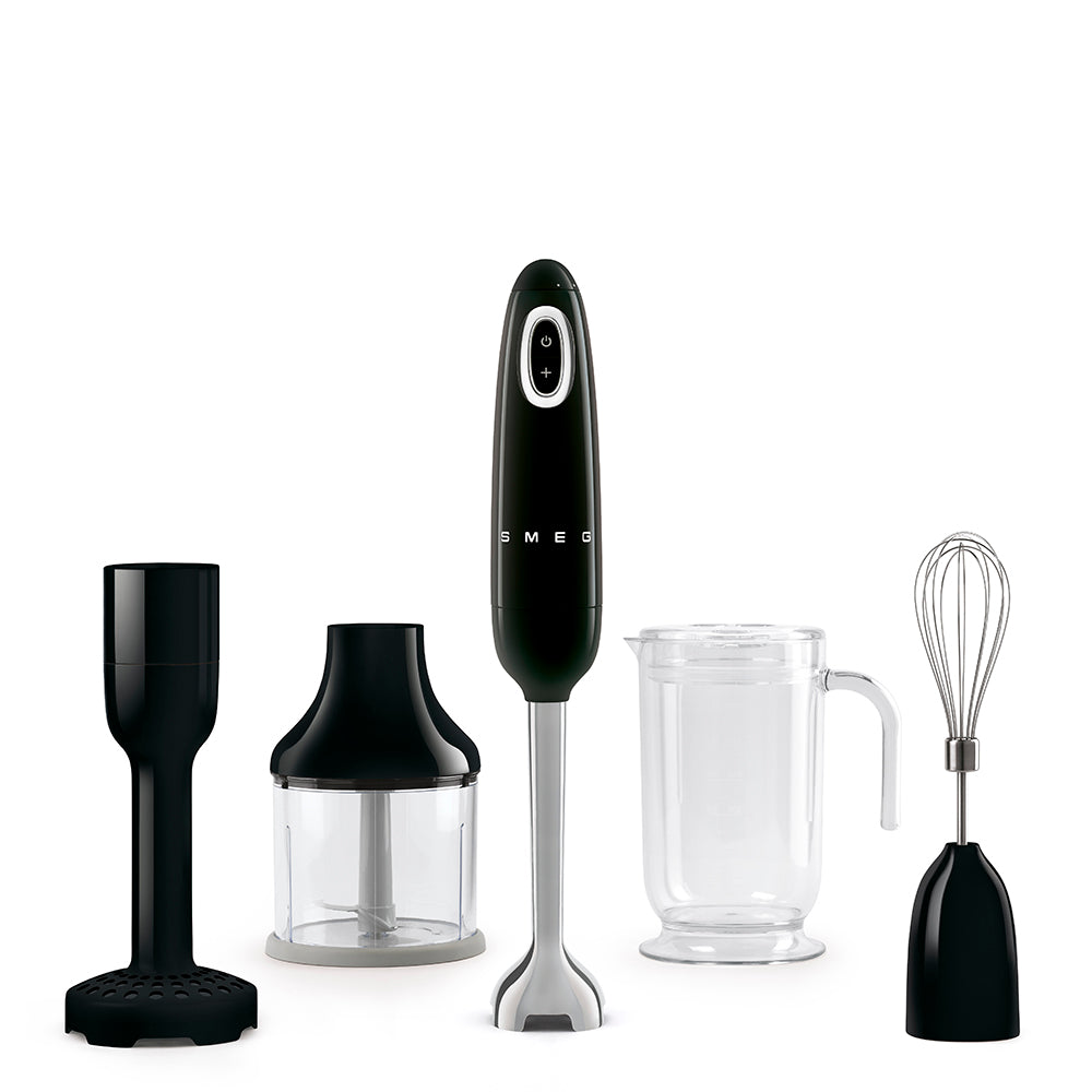 Batidora de mano color negro Smeg