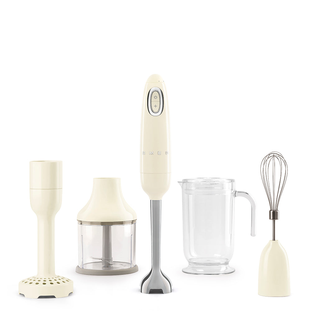 Batidora de mano color crema Smeg