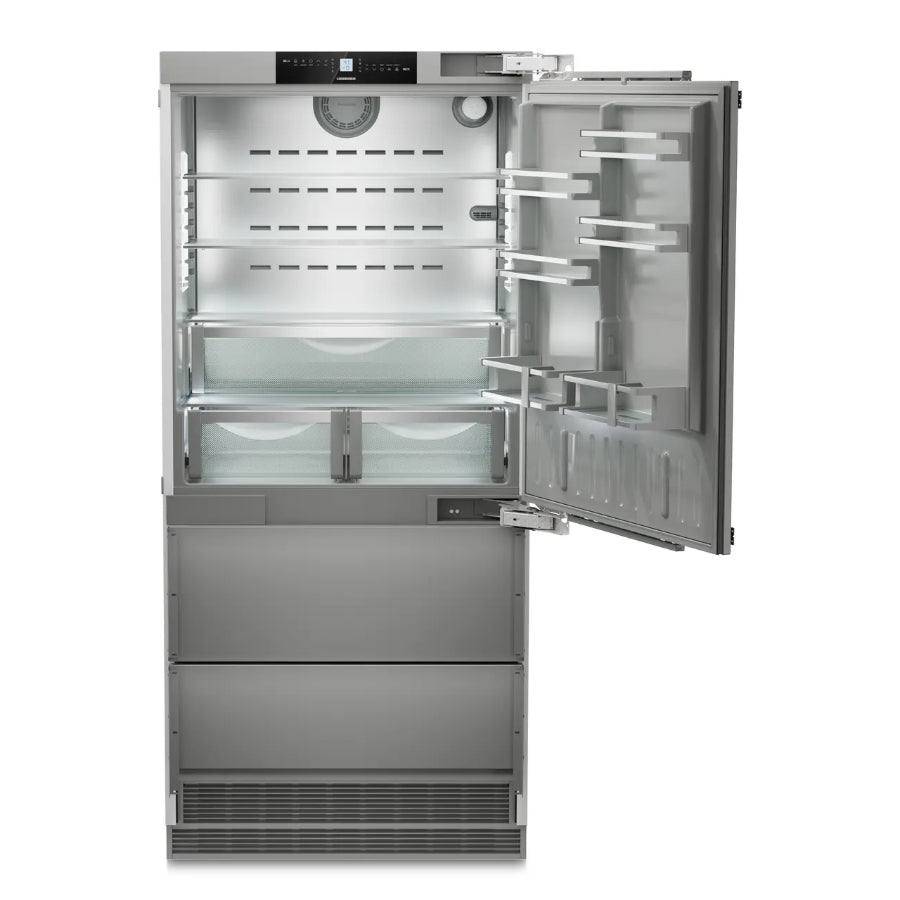 Refrigerador con congelador Inferior Empotrable Liebherr 36"