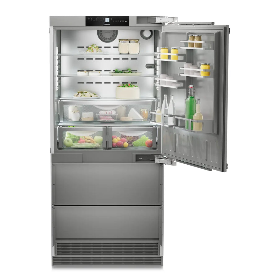 Refrigerador con congelador Inferior Empotrable Liebherr 36"