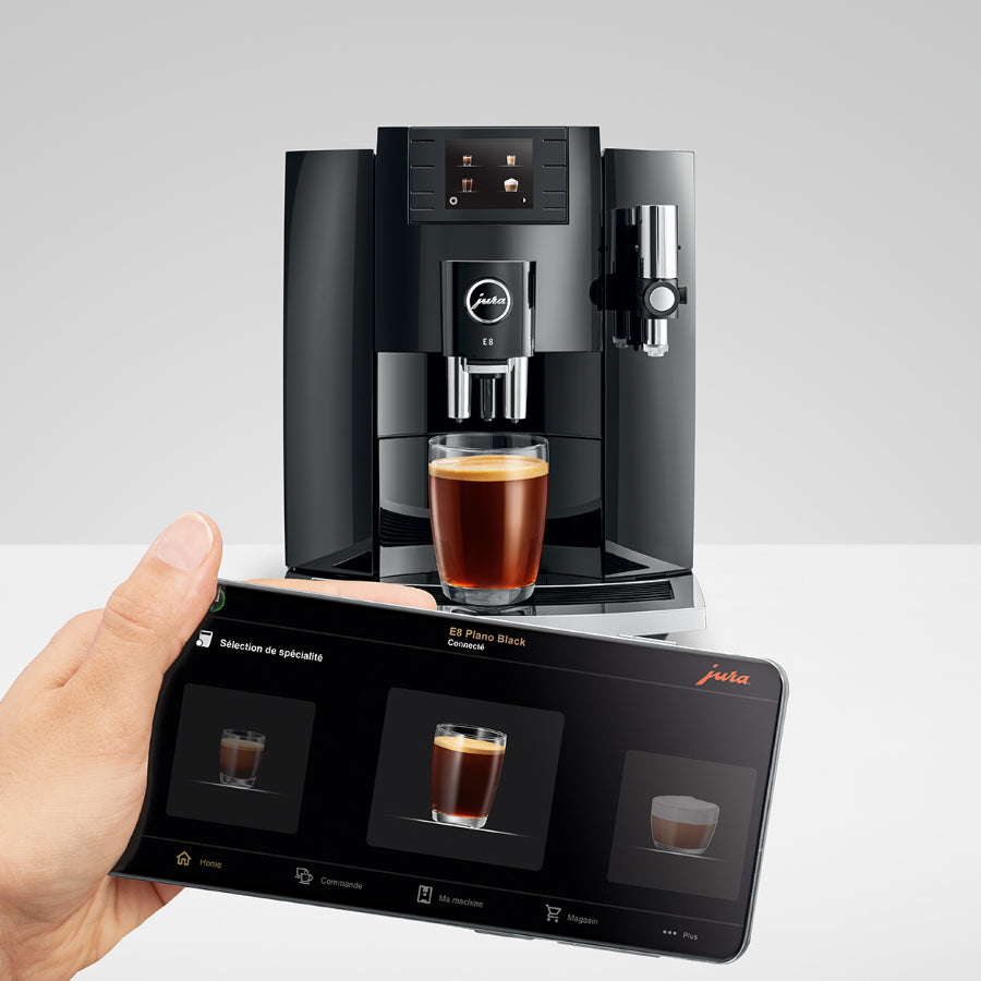 Maquina De Café E8 Piano Jura Color Negro