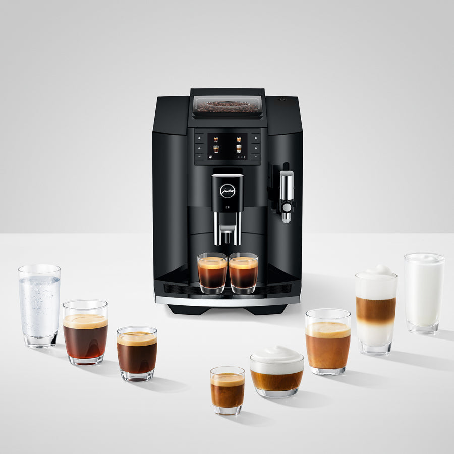 Maquina De Café E8 Piano Jura Color Negro