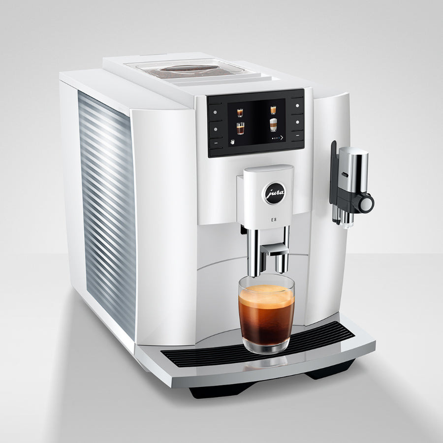 Maquina De Café E8 Piano Jura Color Blanco