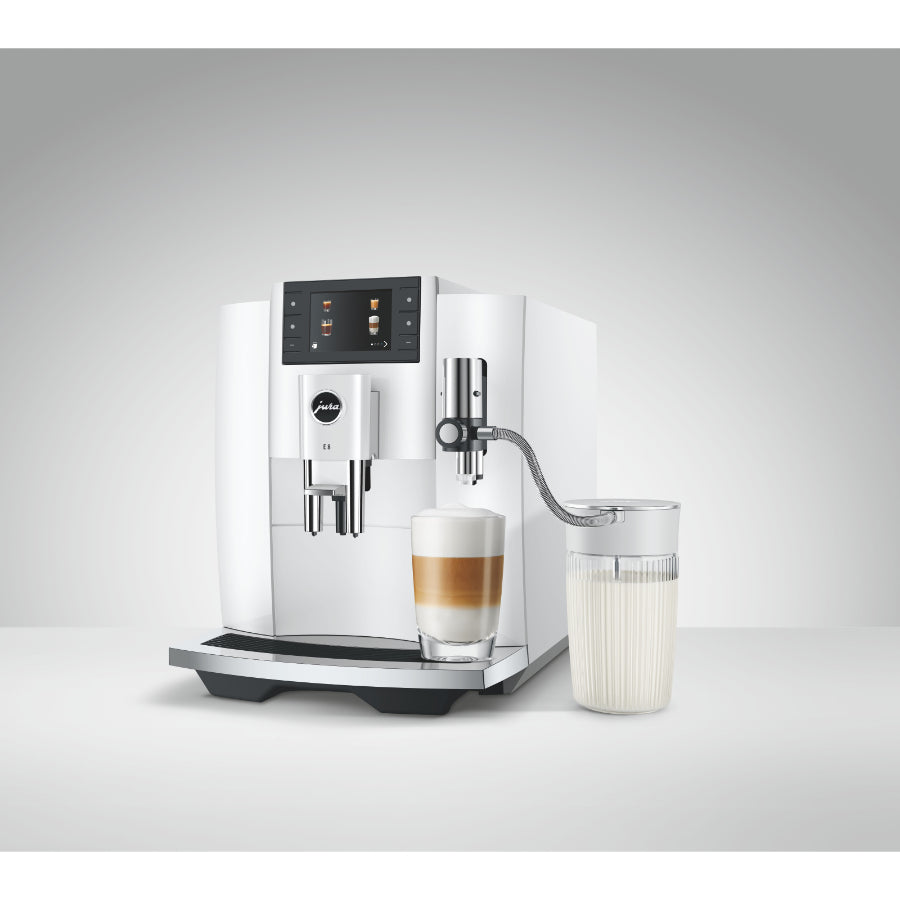 Maquina De Café E8 Piano Jura Color Blanco