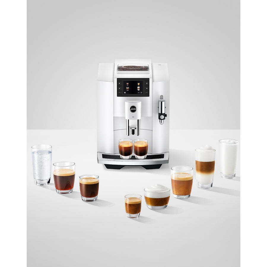 Maquina De Café E8 Piano Jura Color Blanco