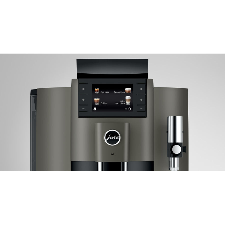 Maquina De Café W8 Jura Color Acero Oscuro