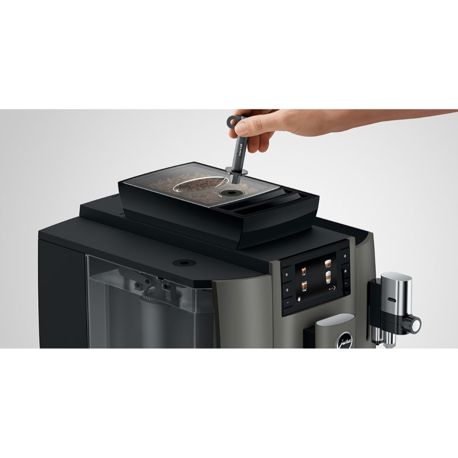 Maquina De Café W8 Jura Color Acero Oscuro