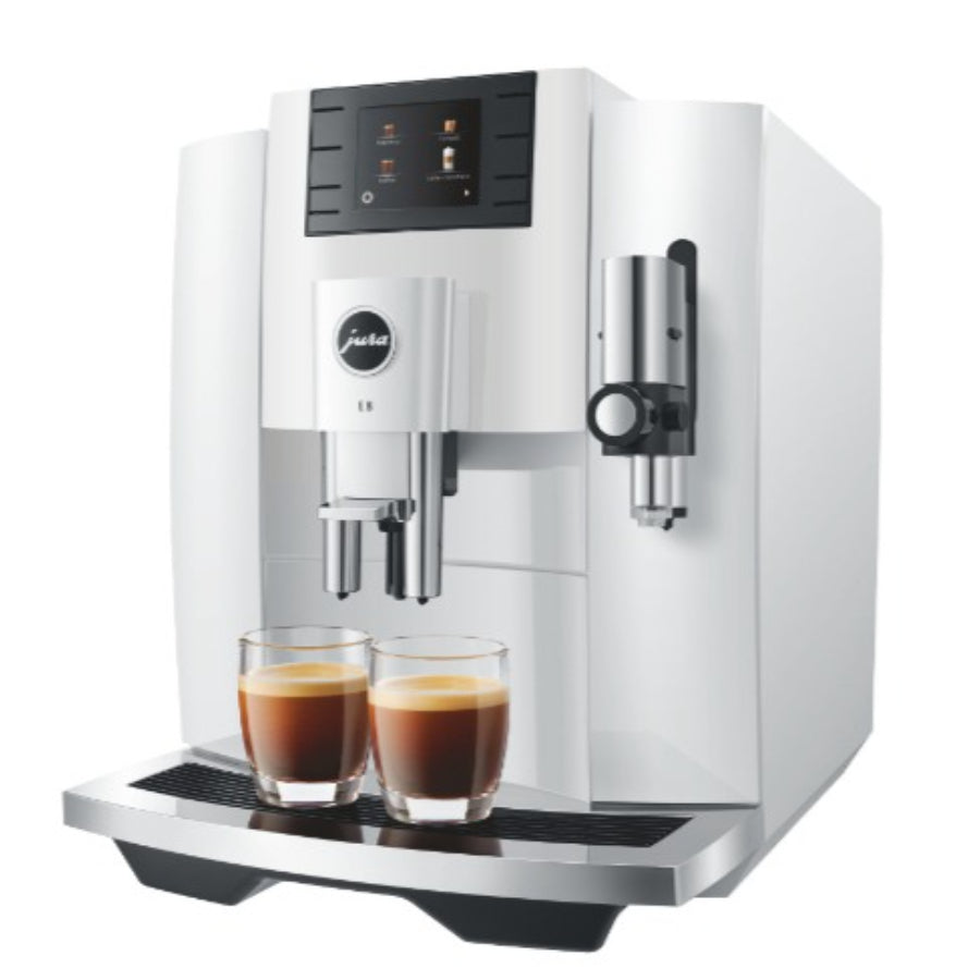 Maquina De Café E8 Piano Jura Color Blanco