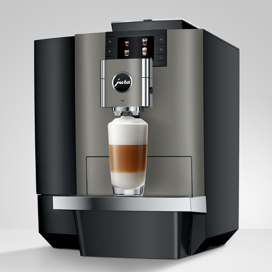 Maquina De Café X10 Jura Acero Oscuro