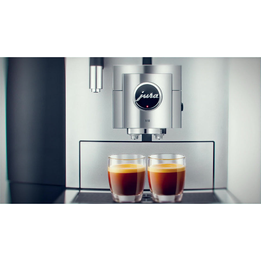 Maquina De Café X10 Jura Acero Oscuro