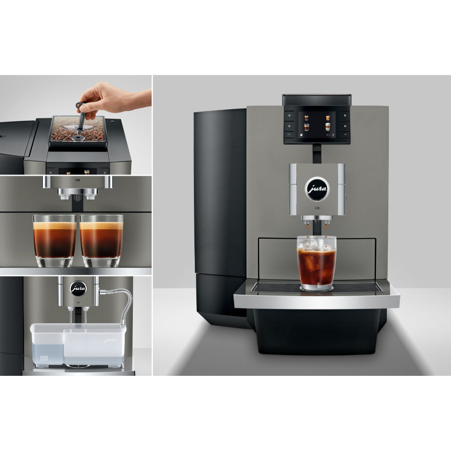 Maquina De Café X10 Jura Acero Oscuro