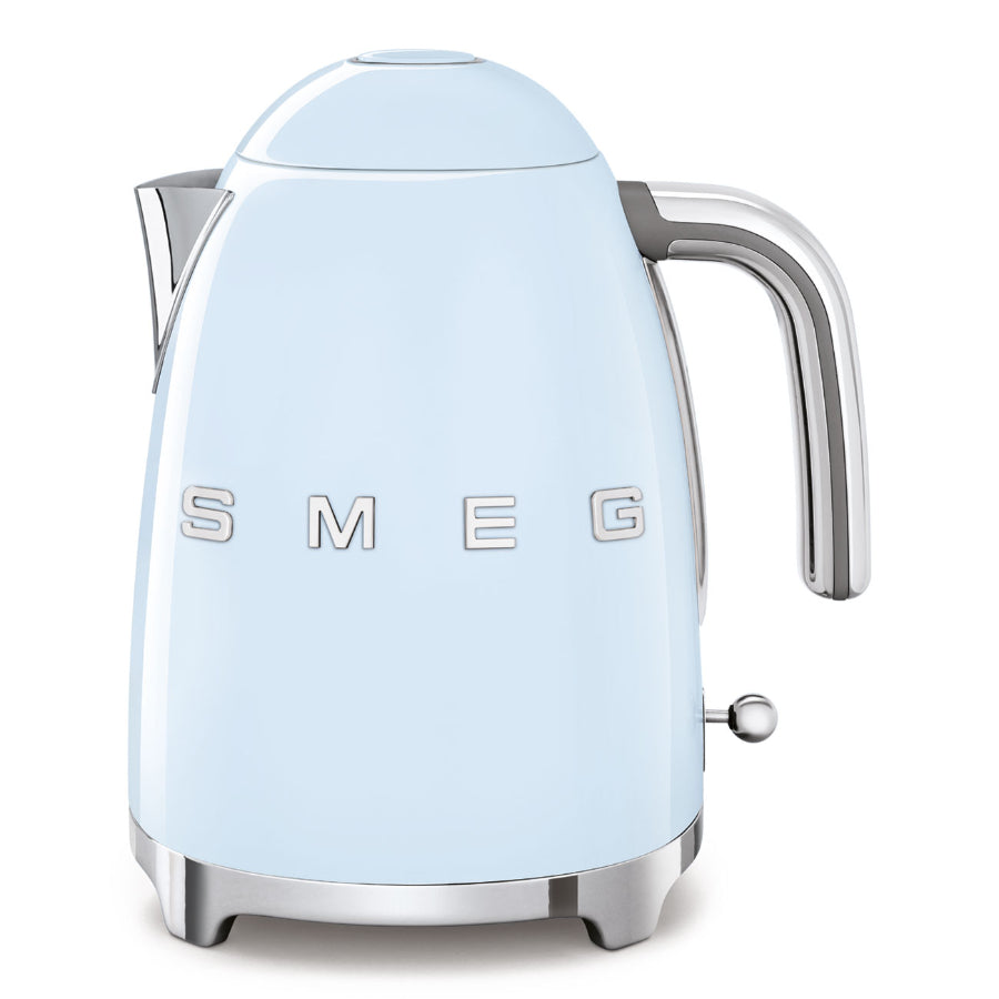 Hervidor Eléctrico Retro Smeg Color Azul Pastel