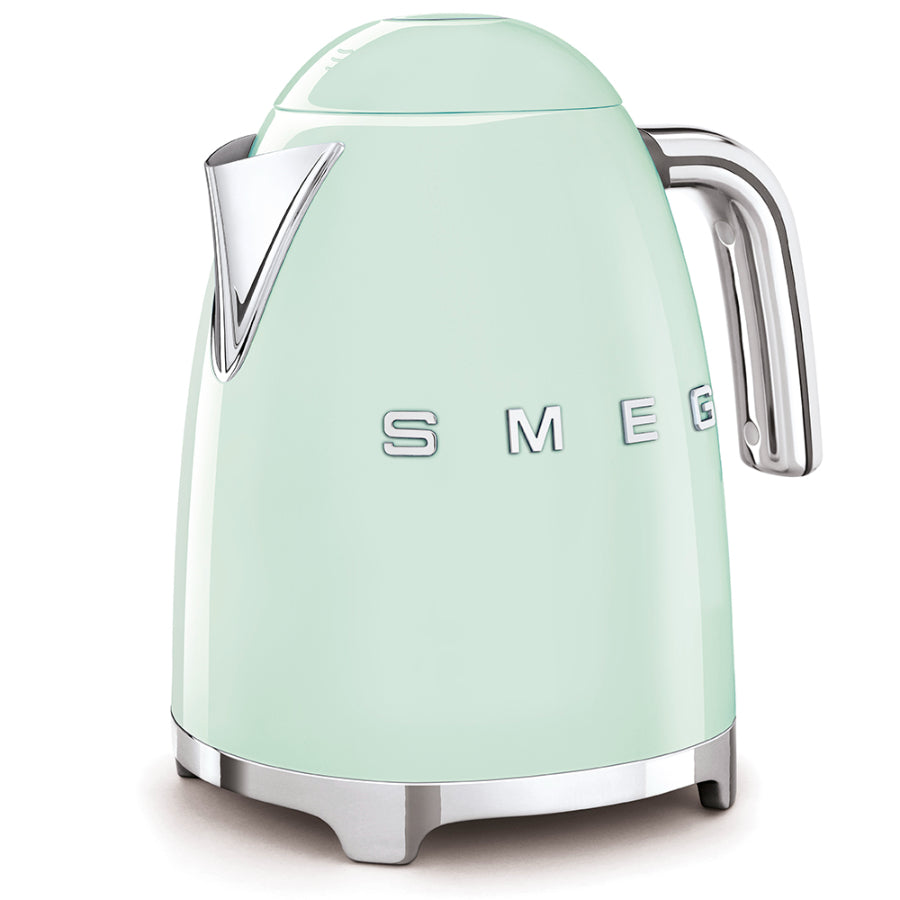 Hervidor Eléctrico Retro Smeg Color Verde Pastel