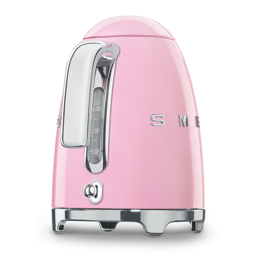 Hervidor Eléctrico Retro Smeg Color Rosa