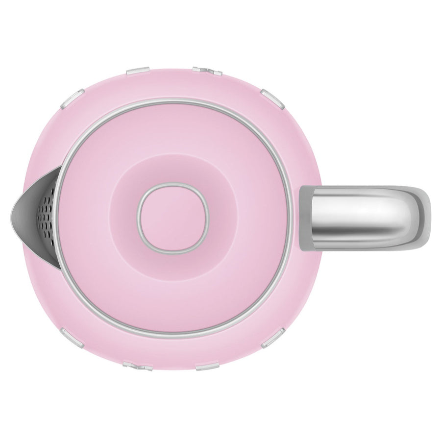 Mini Hervidor Retro Smeg Color Rosado