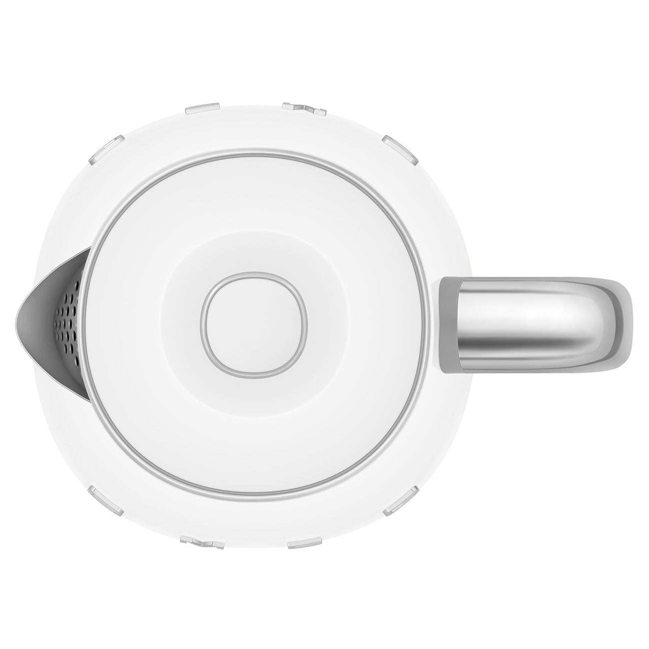 Mini Hervidor retro color blanco Smeg