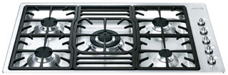 Combo Smeg Con Horno Eléctrico de 60cm y Encimera a Gas de 90cm