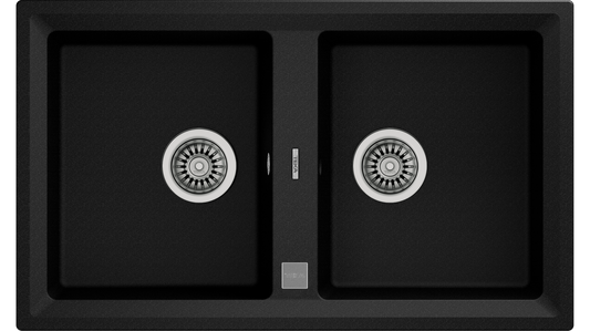 LAVADERO TEGRANIT+ STONE 90 B-TG 2B METALLIC BLACK TEKA