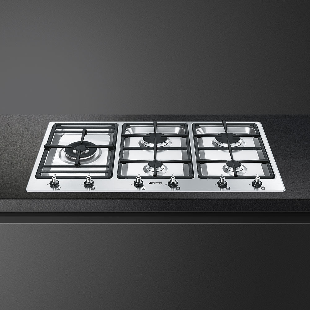 Cooktop A Gas Smeg 5 Hornillas de 90CM