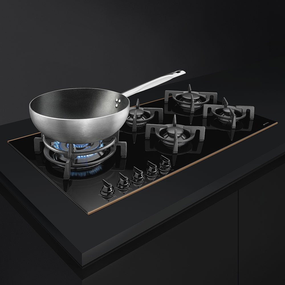 Encimera a Gas Smeg Dolce Stil Novo 90cm