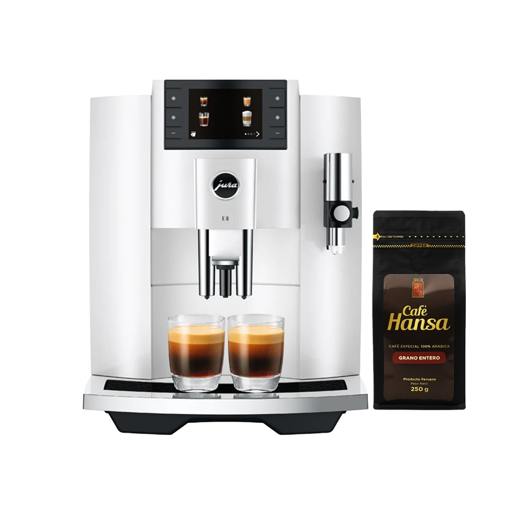 Maquina De Café E8 Piano Jura Color Blanco