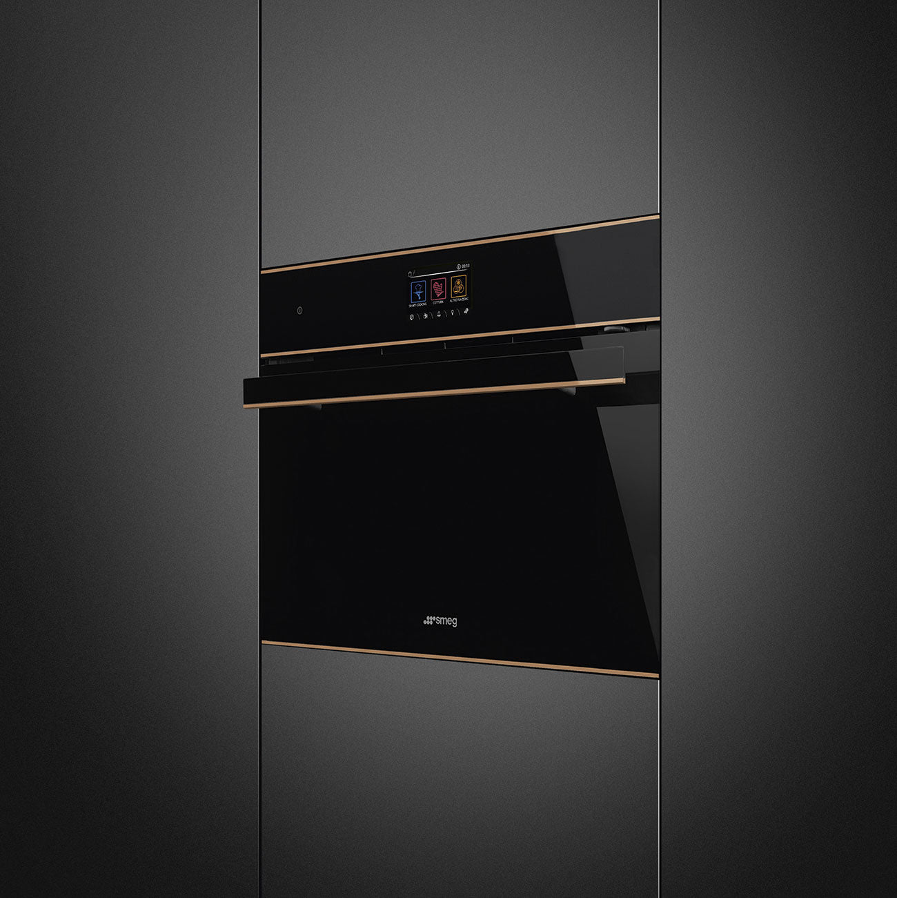 Horno Microondas Combinado Compacto de 45cm Dolce Stil Novo Smeg
