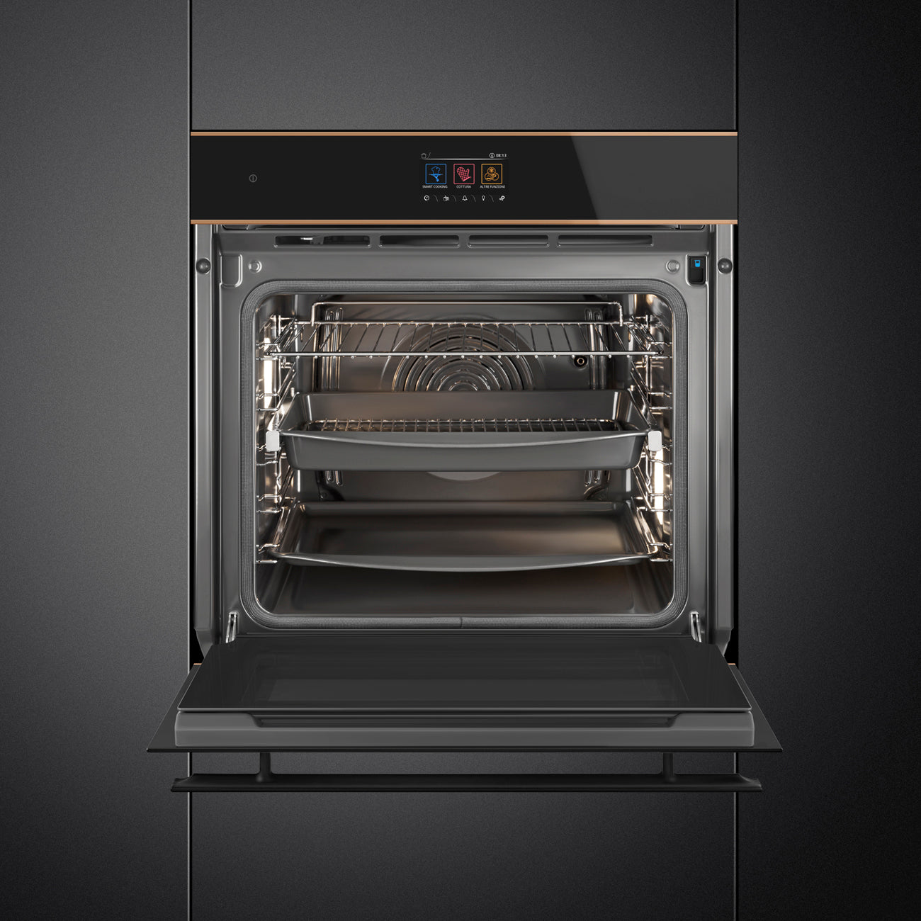 Horno de vapor Dolce Stil Novo Combi Smeg 60cm