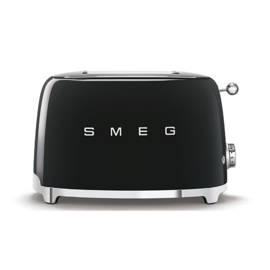 Tostadora 2 Rebanadas Smeg Retro Color Negro