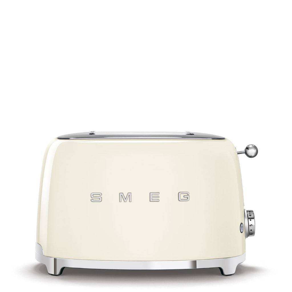 Tostadora 2 rebanadas retro color crema Smeg