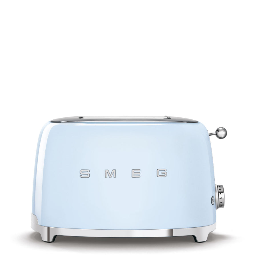 Tostadora 2 rebanadas retro color Azul Smeg