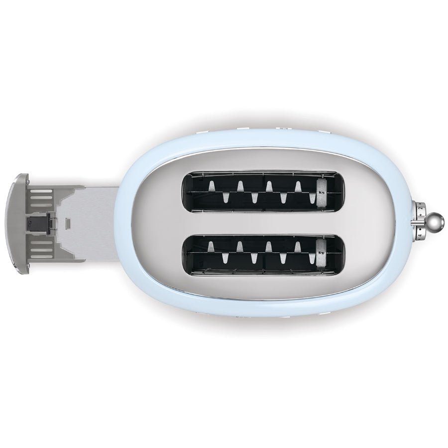 Tostadora 2 Rebanadas Smeg Color Azul Pastel