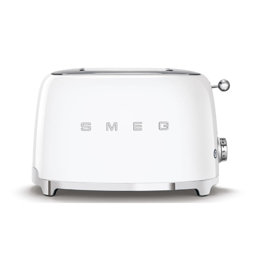 Tostadora 2 Rebanadas Retro Smeg Color Blanco