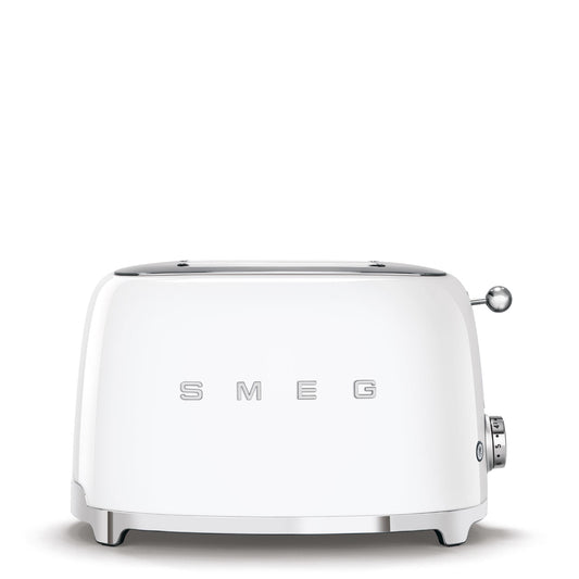 Tostadora 2 rebanadas retro color blanco Smeg
