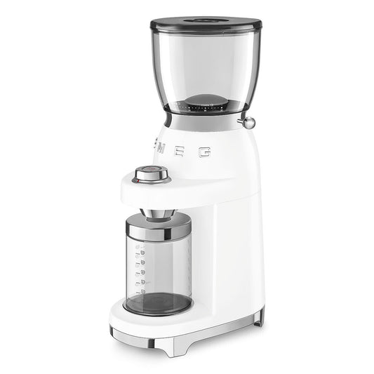 Molinillo de café color blanco Smeg