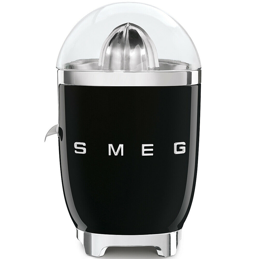 Exprimidor de naranja retro color negro Smeg